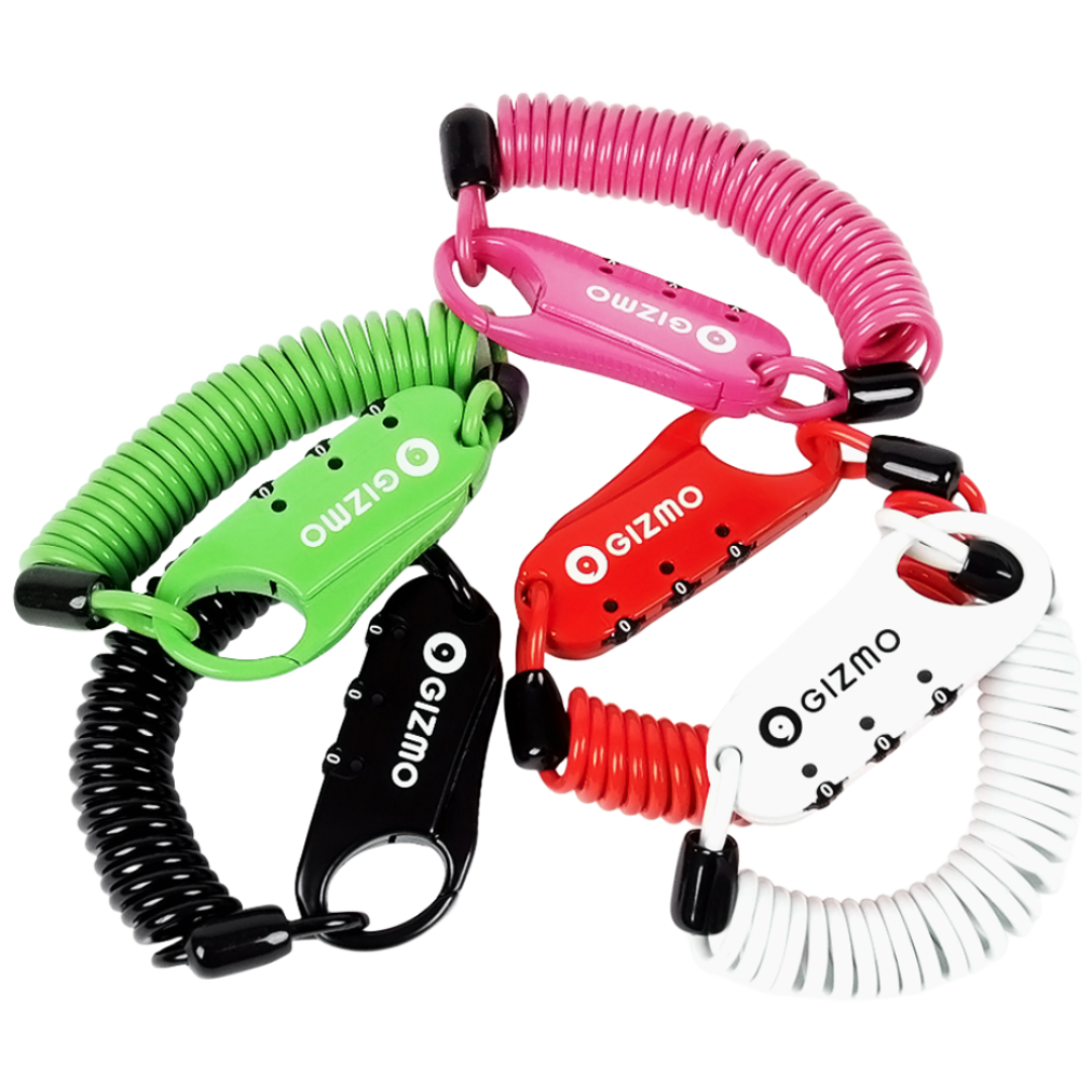 기즈모 코일케이블 미니락 자전거 자물쇠 8,000원