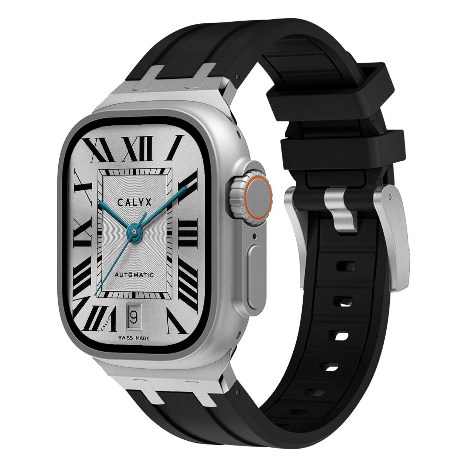 캘릭스 애플워치 호환 실리콘 메탈 커넥터 버클 스트랩 밴드 27,890원