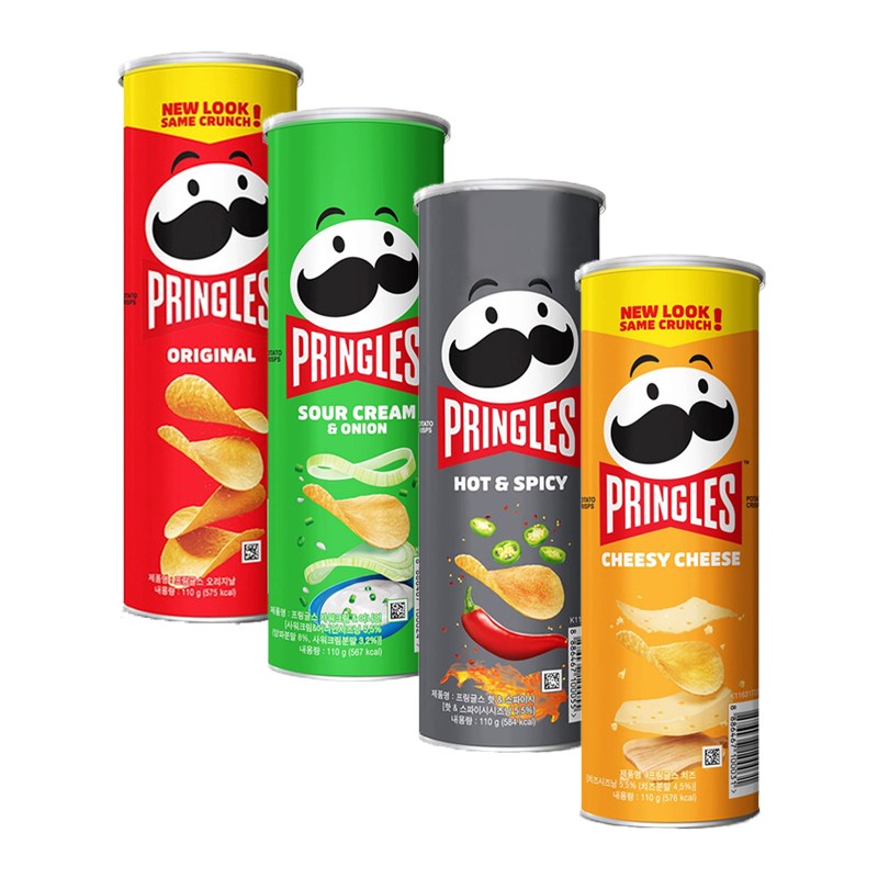 프링글스 오리지날+어니언+매운맛+치즈맛 12,400원
