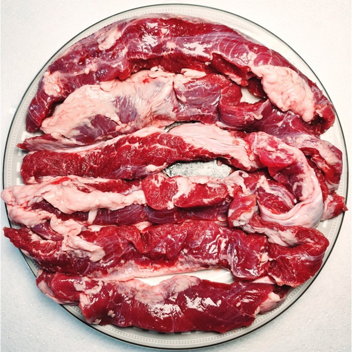 행복미트 돼지 갈매기살 단막 원육 구이 볶음용 추천 당일발송, 2개, 1kg 31,900원