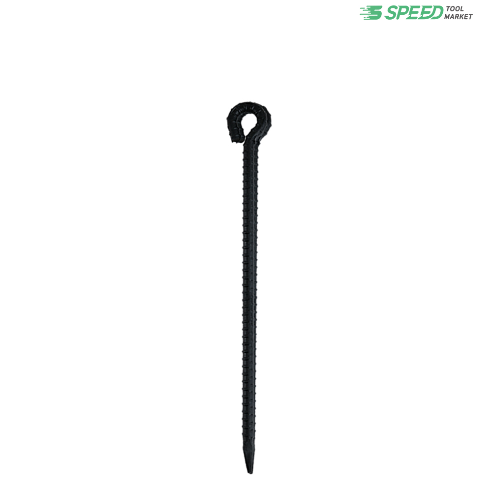 칼라 고리 쇠말뚝 60cm 16mm 검정(무광) 주문제작 텐트팩 10,900원