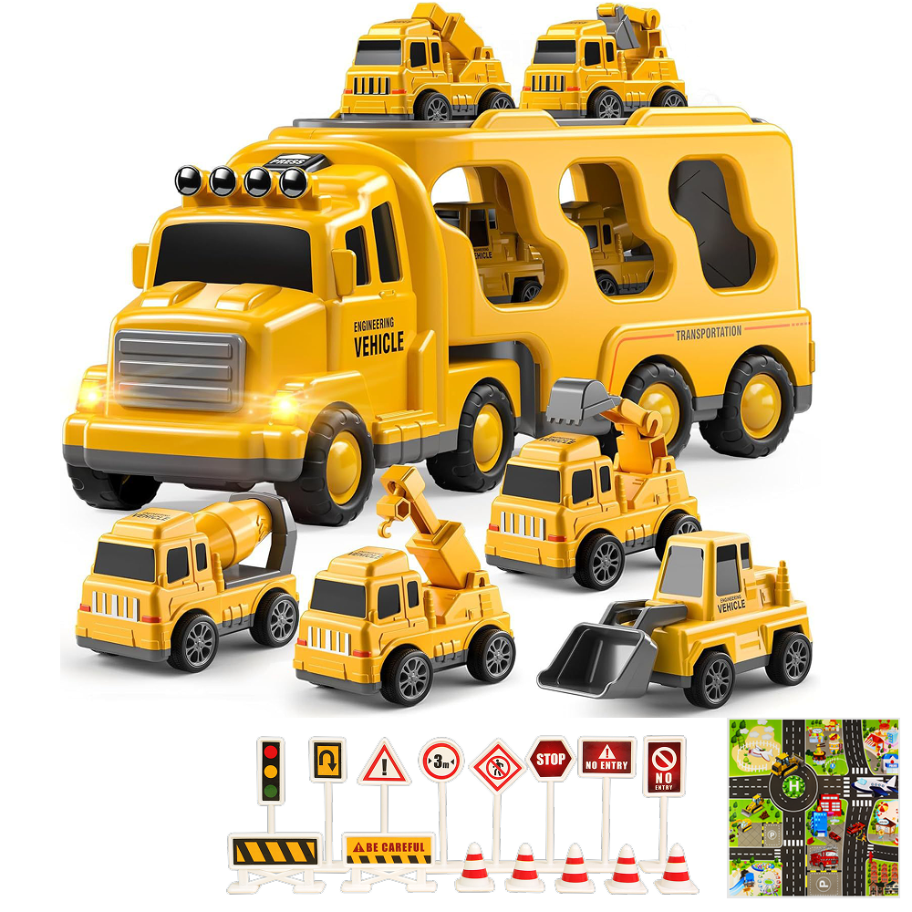 퍼니버스 중장비 장난감 자동차 트럭 세트, 1세트, 중장비 29,970원