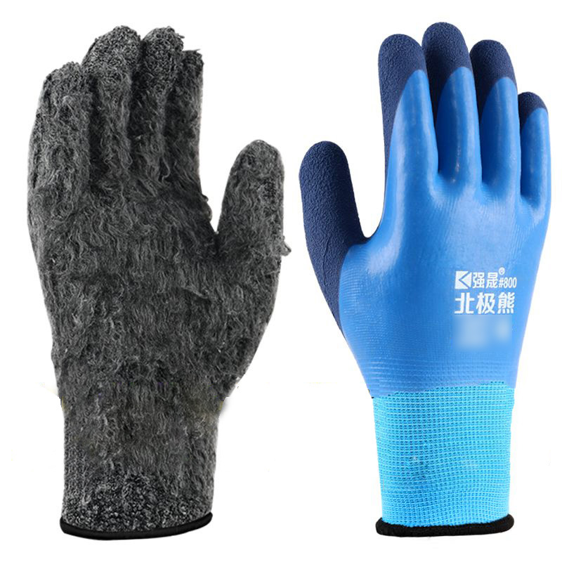 남성 한겨울 고무 코팅 방한 장갑 두꺼운 기모 작업 장갑 방수 미끄럽방지 내마모성 낚시 장갑 9,800원