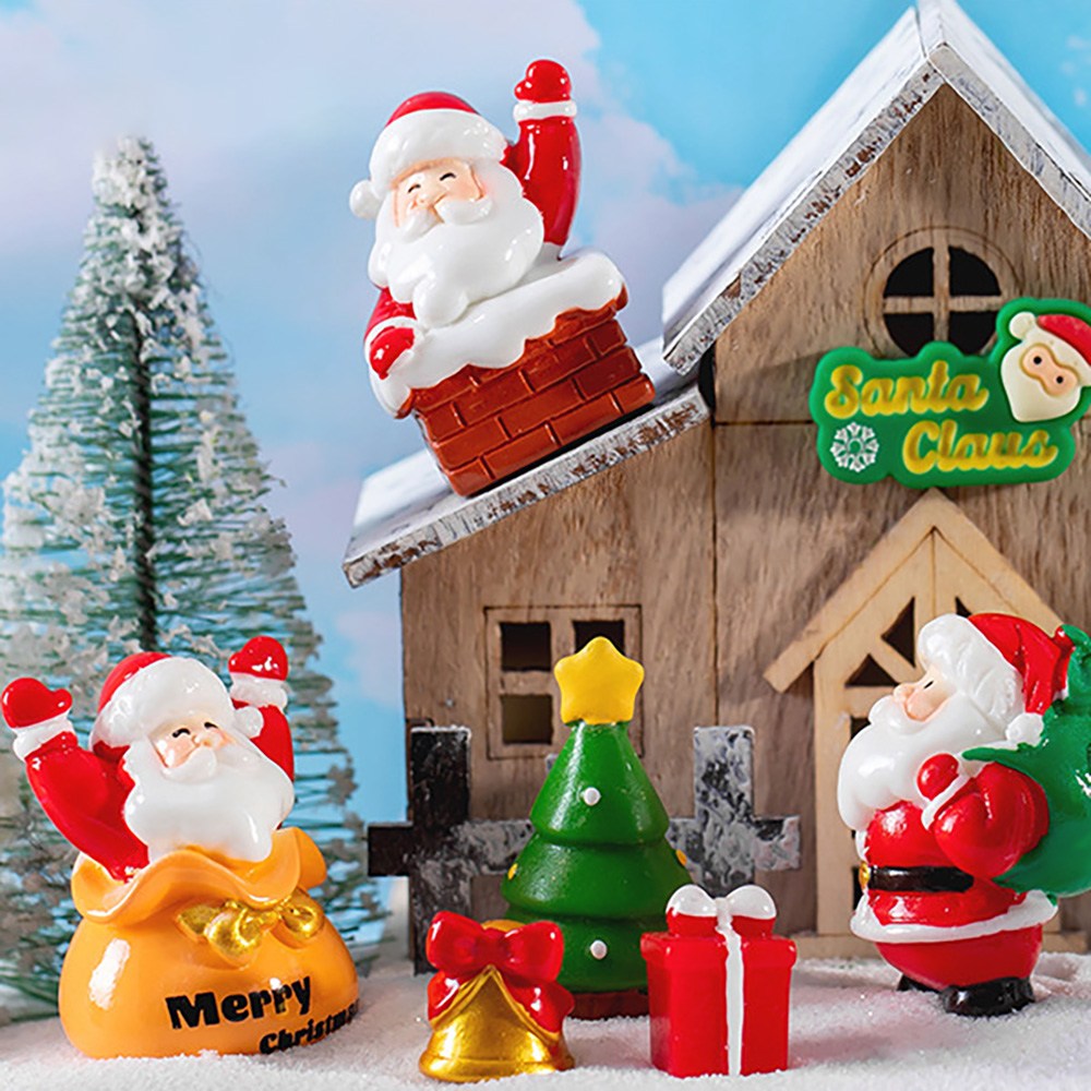 산타핫딜 220종 크리스마스 미니어처 피규어 인형 꾸미기 690원