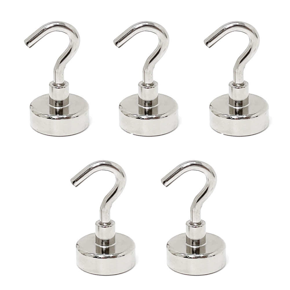 티온스 초강력 네오디움 고리형 자석 후크 5p 세트 7,000원
