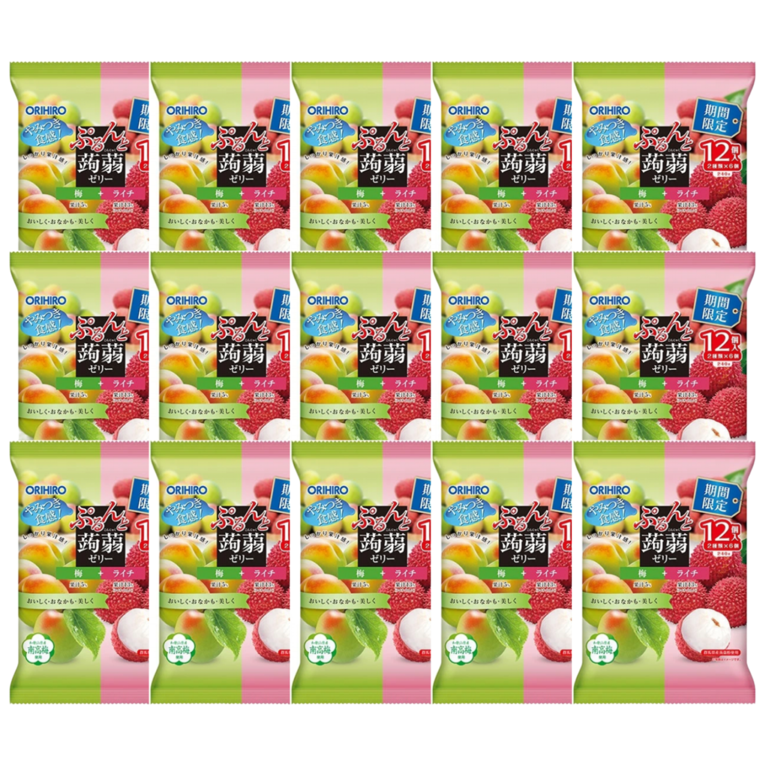 3일배송 여름신상 오리히로 곤약젤리 매실 리치, 180개, 20g 79,900원