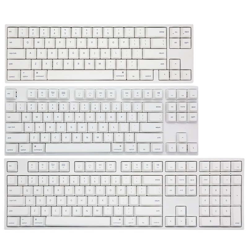 Varmilo 바밀로 애플 Mac 시리즈 밀키화이트 기계식 키보드 컬렉션 226,000원