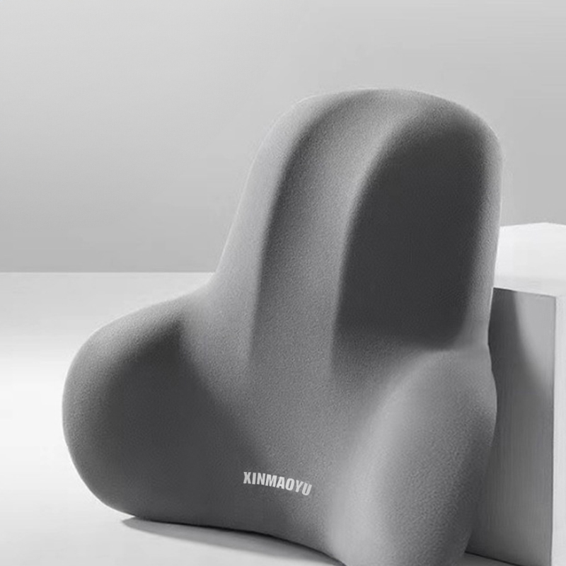 마벨인홈 의자 자세 잡아주는 등받이 허리 쿠션, 그레이 9,900원