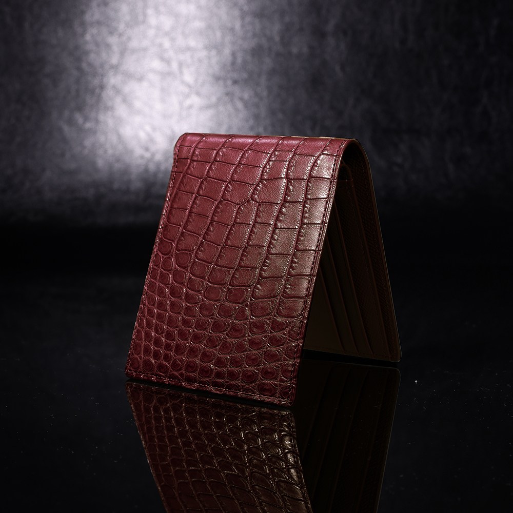 인피니토 남자반지갑 남성 명품 수제 [악어&내부 소가죽 반지갑] 223,470원