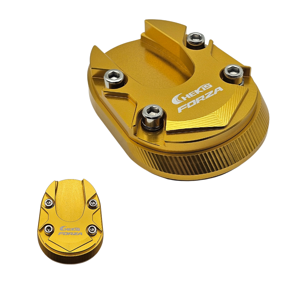 CHEKIS FORZA 사이드스탠드클립 포르자300/350 스탠드클립 고급형, 1개, 골드 21,000원