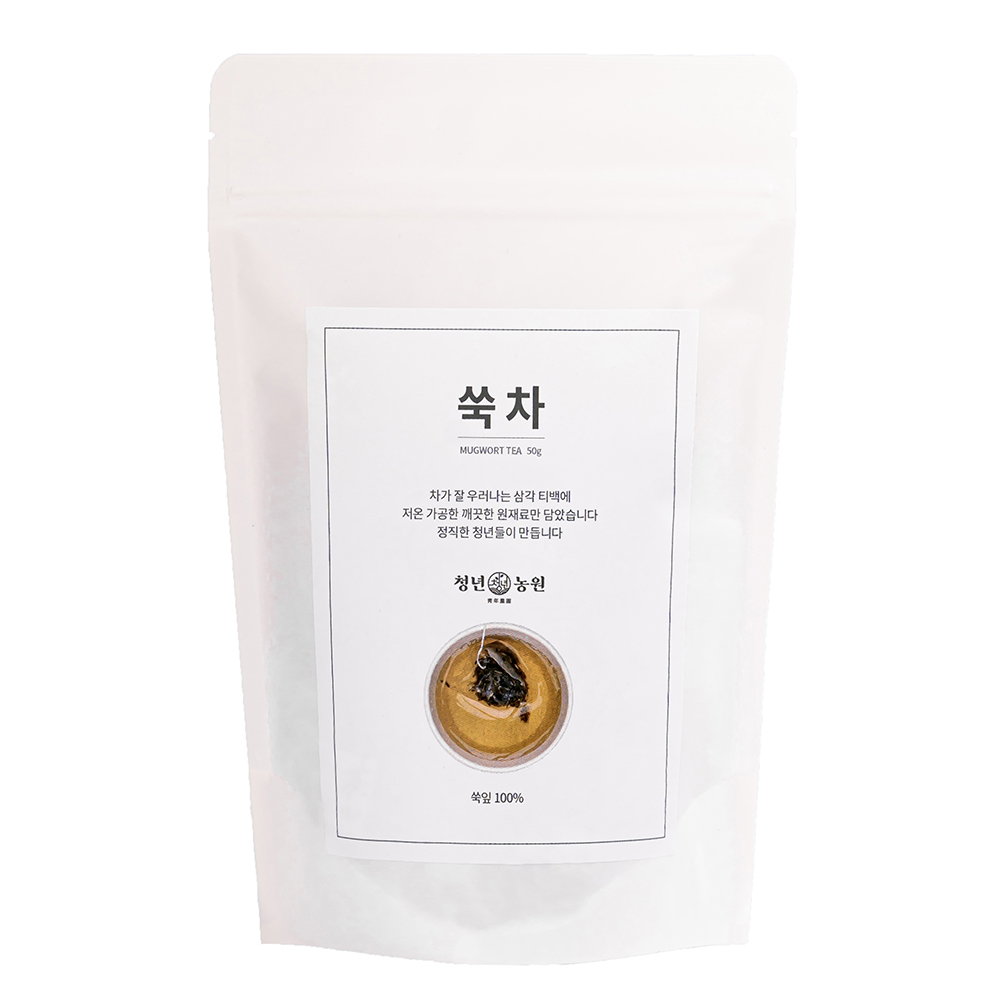 청년농원 쑥차, 1g, 50개입, 1개 12,900원