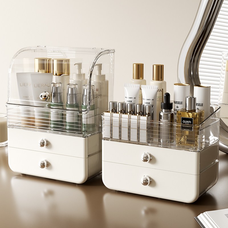 온리빙 화장품 정리 3단 보관함, 1개, 베이지 19,900원