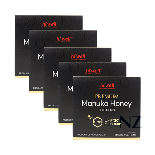 하이웰 프리미엄 마누카 허니 UMF 20+ 스틱 30개입, 5개, 360g 736,690원