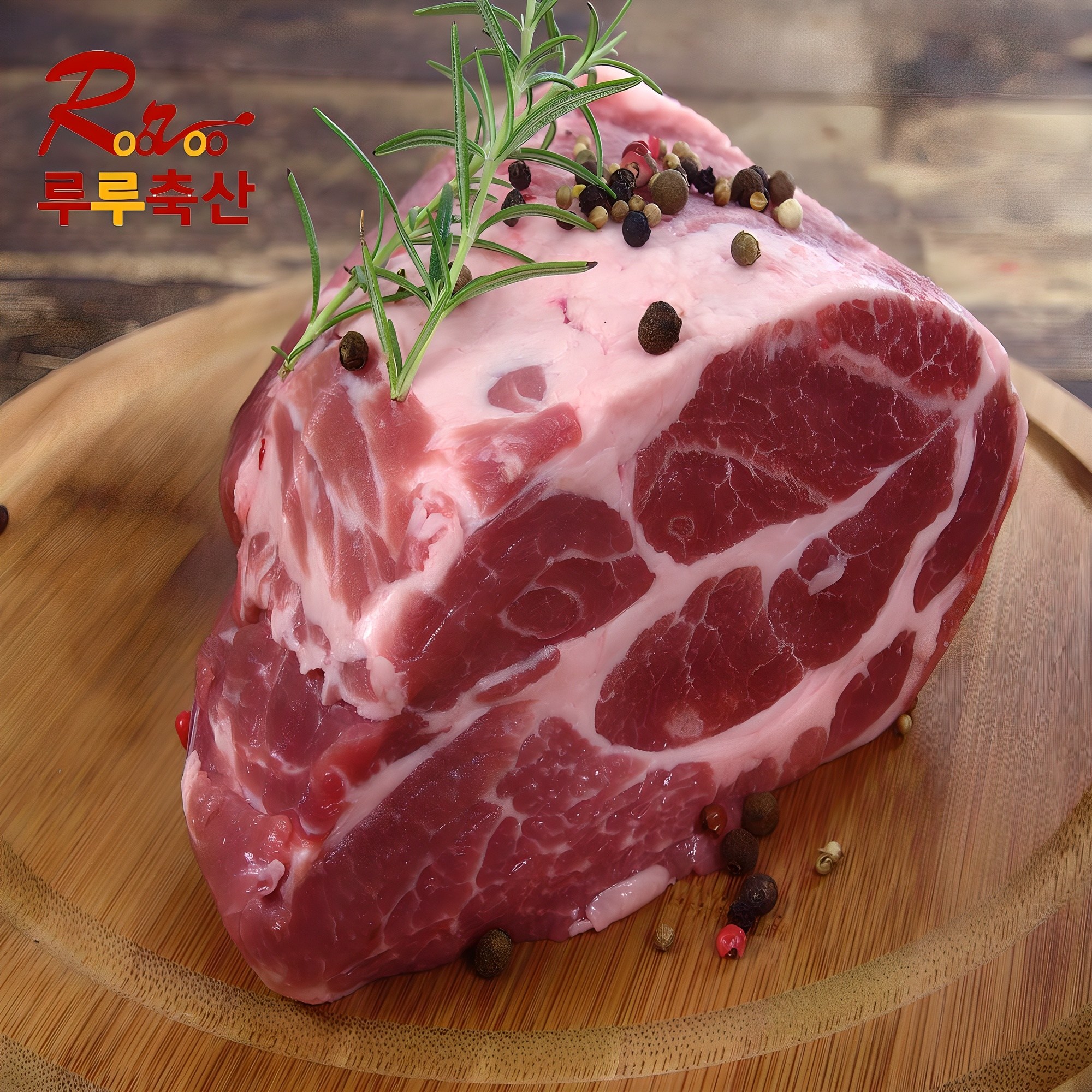 [루루축산] 왕목살 덩어리 2kg (원육) 수입돼지고기 19,030원