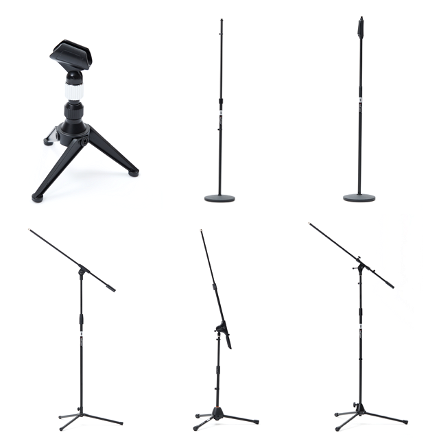 IMI 튼튼한 일자형 T자형 탁상용 마이크 스탠드 거치대 받침대 16,000원