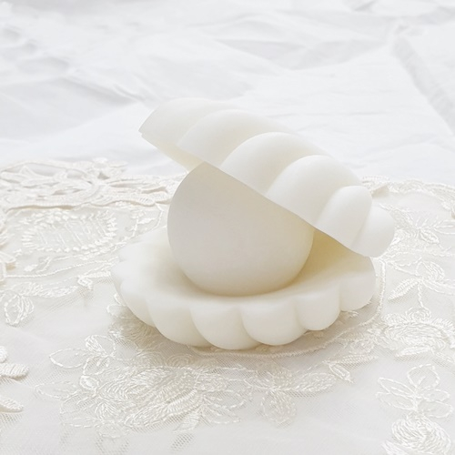 캔들바다 수제몰드 - 진주 왕 조개 몰드 ( 3D _ 1구 ) 35,000원