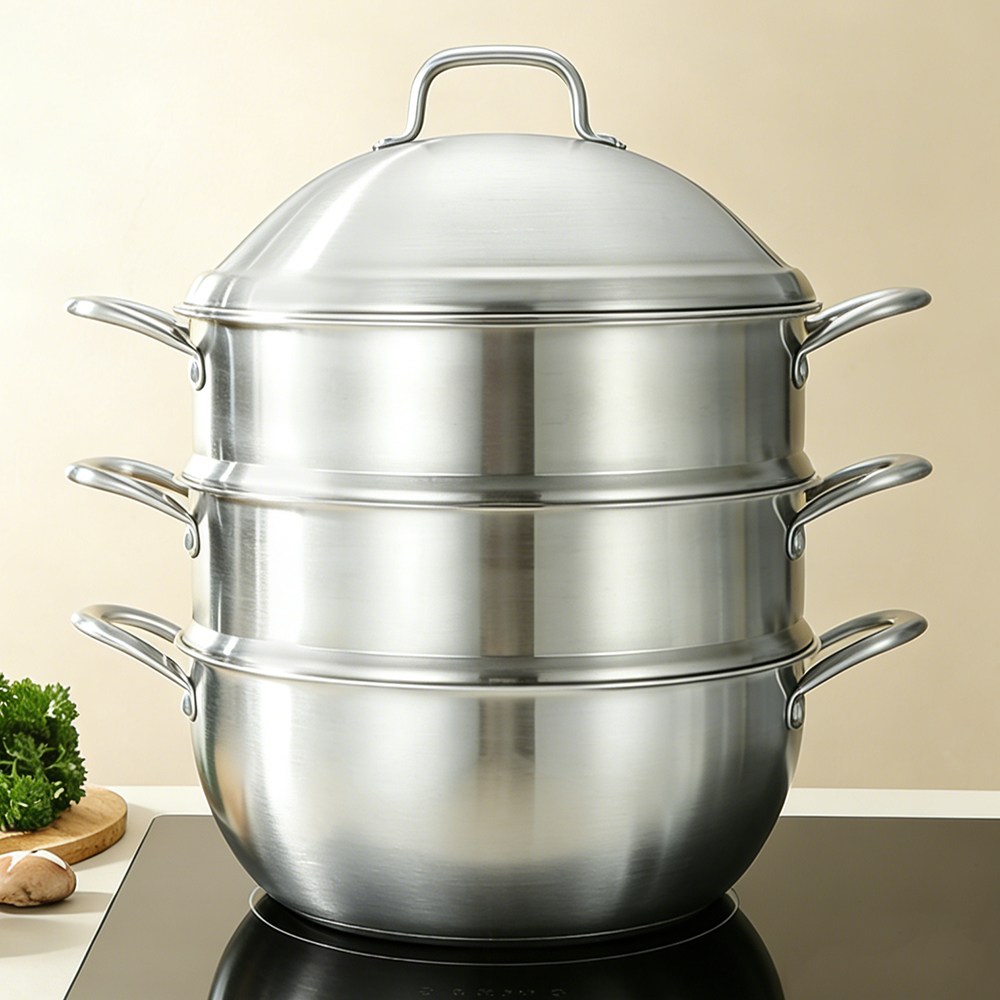 CookNest 통3중 대용량 찜기 인덕션 304 스텐 IH 곰솥 62,820원