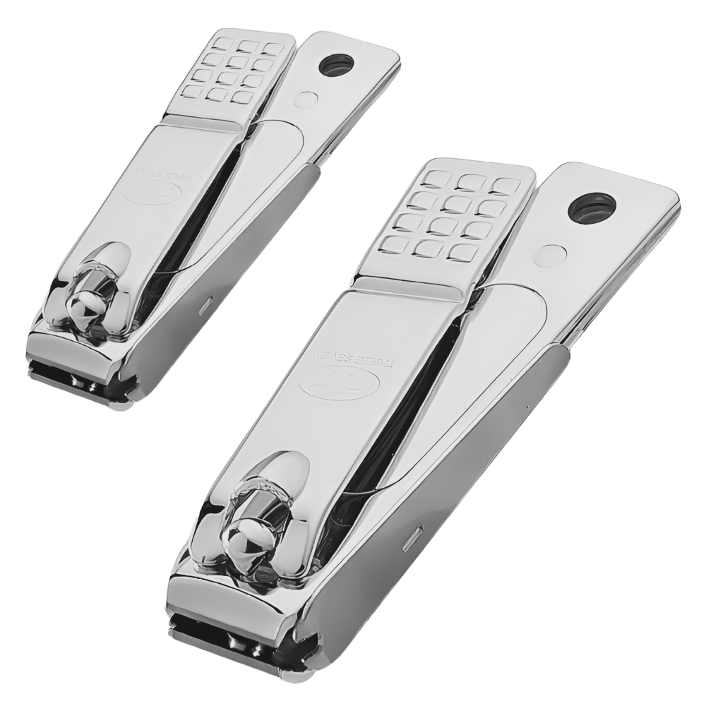 쓰리세븐 777 일자 소형 손톱깍이 1개 + 대형 발톱깍이 1개세트, 1세트, 실버 10,000원