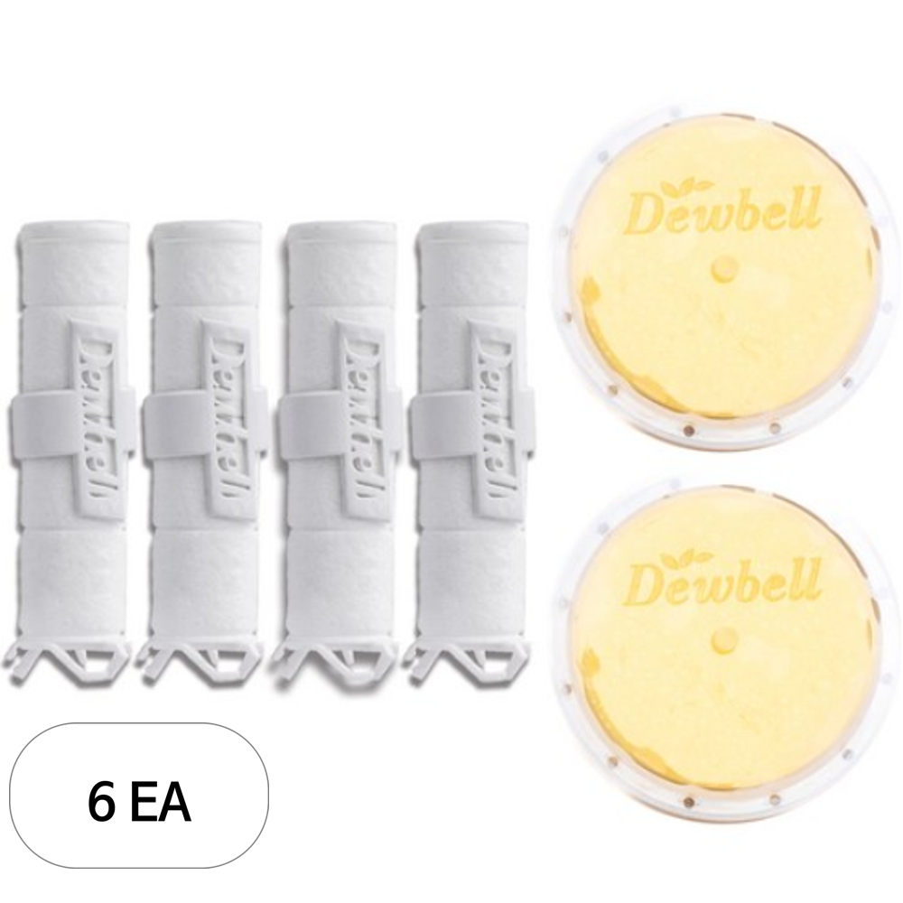 듀벨 여행용 샤워기 리필 세디먼트 필터 4p + 비타민 헤드 필터 2p 159,000원