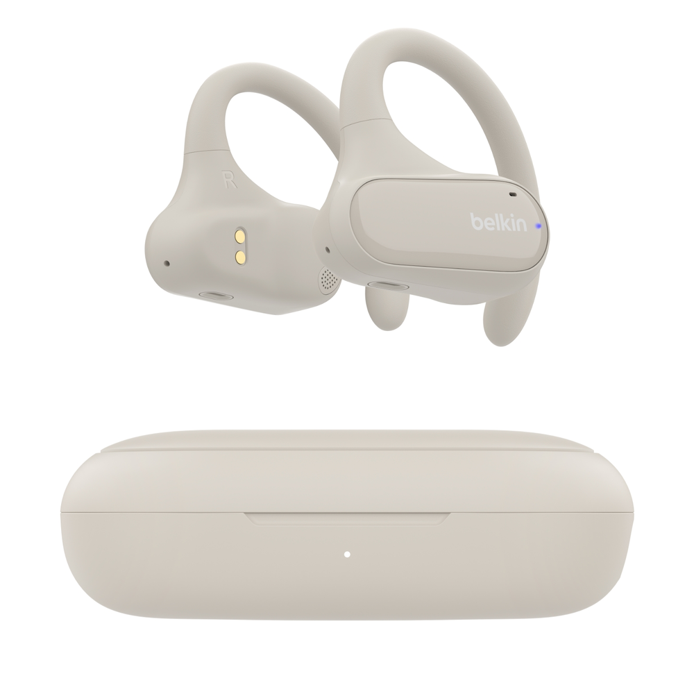 벨킨 사운드폼 클리어핏 오픈형 스포츠 이어후크 초경량 무선 이어폰, 샌드, AUC013btSA 54,000원