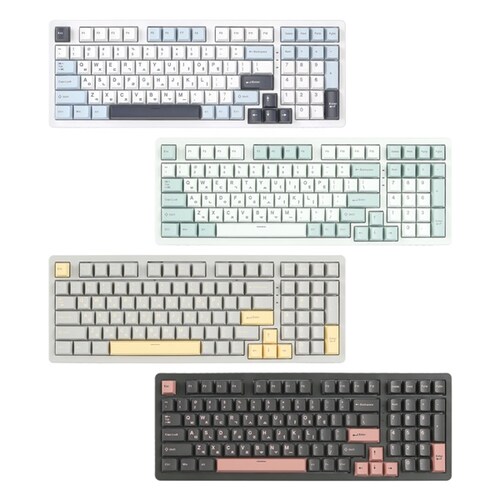 지클릭커 WK98 타란튤라 풀윤활 유무선 블루투스 기계식 키보드 크레용 옐로우 (도각도각, 45g) 59,800원