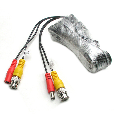 컴스 CCTV 케이블 5m - BNC + DC 5.5 전원 회색 5,080원