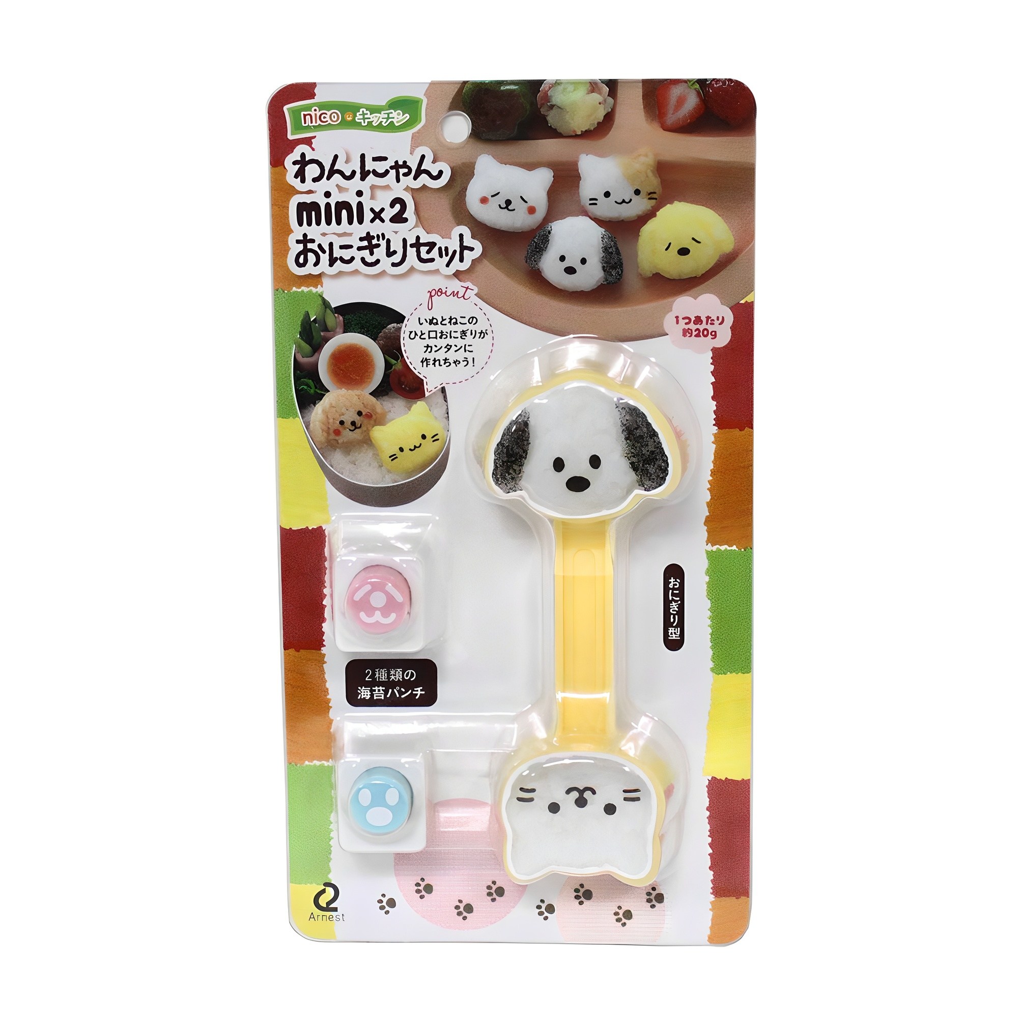 아네스트 이홈베이킹 강아지 고양이 주먹밥틀 + 펀치 2p 10,410원