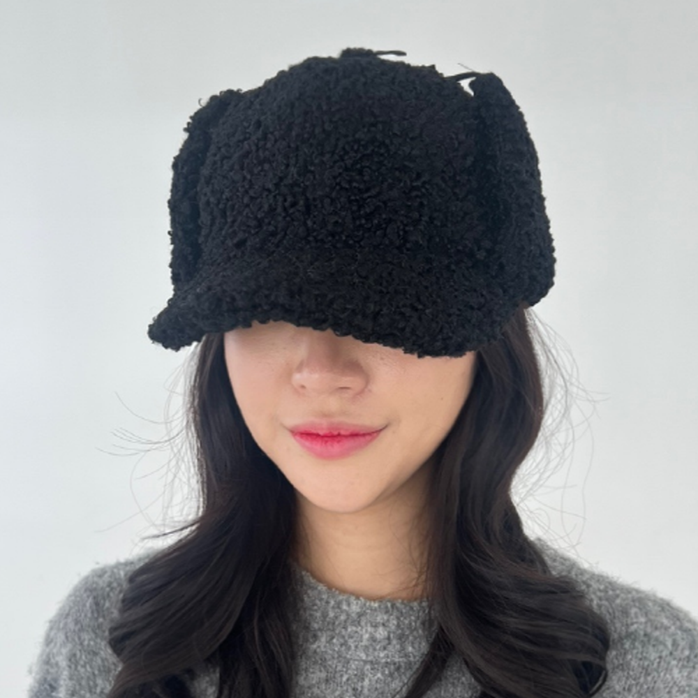 디베일 뽀글이 귀달이 볼캡 리본 겨울 트루퍼햇 귀덮는 스키장 털 방한 군밤모자 24,000원