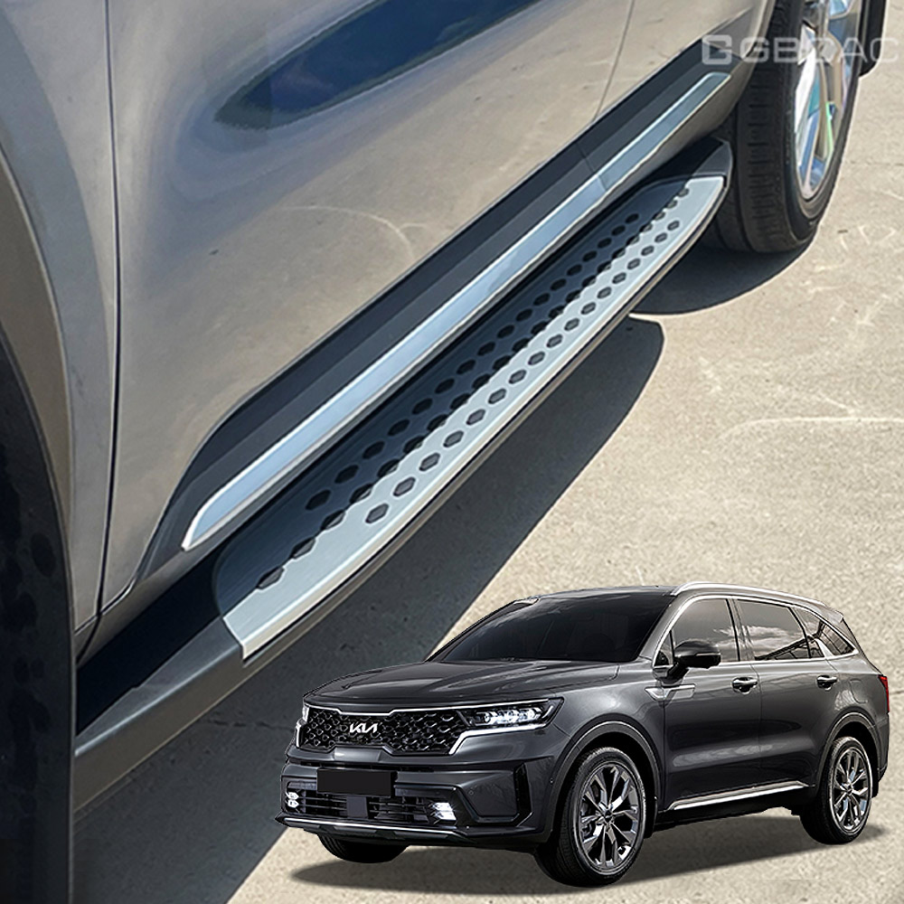 지엠지모터스 올뉴 쏘렌토 MQ4 자동차 사이드스텝 발받침 차발판 보조발판 거빈 한대분 260,000원