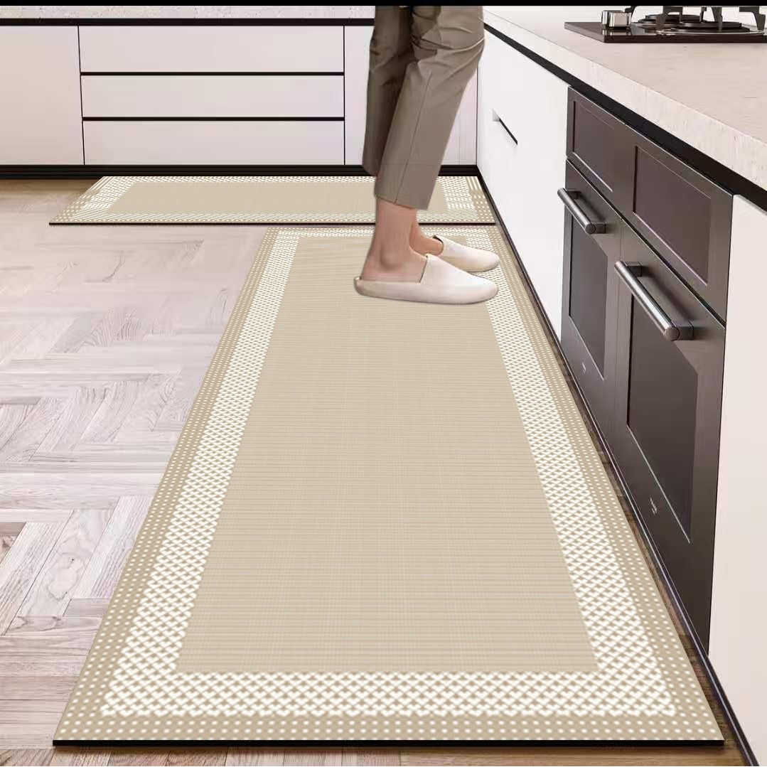 IL9 빨아쓰는 규조토 주방 특대형 발매트 세트 (50*80+50*160), 1세트, 베이지 24,800원