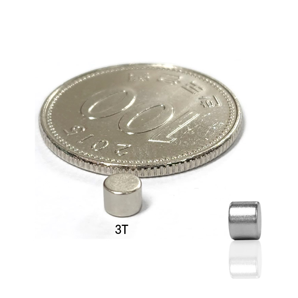 디와이엔텍 초강력 네오디움 원형 자석 50원