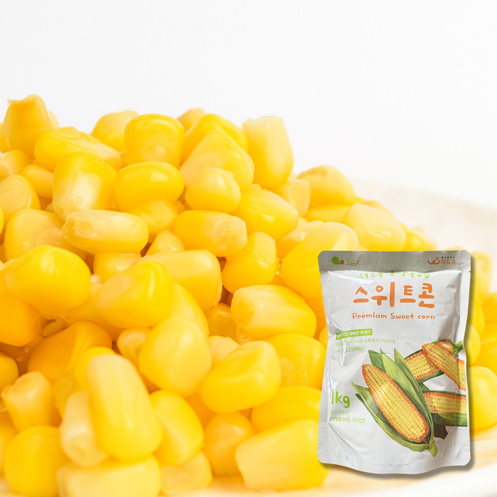 위드쿡 대용량 국내산 초당옥수수 스위트콘 15,900원