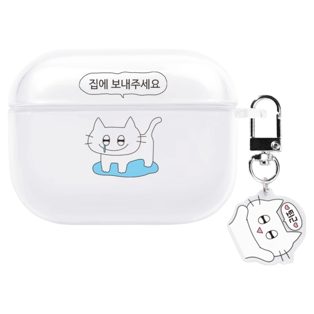 우먼스9999 에어팟 프로 3세대 투명 키링 케이스 6,930원