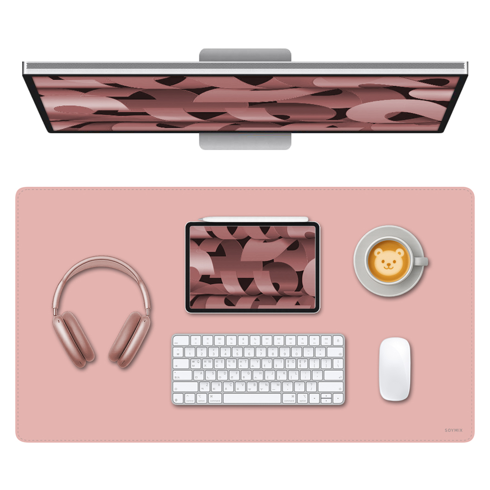 소이믹스 유니크 가죽 장패드 데스크매트 SOL7LO L, 인디핑크, 1개 13,400원