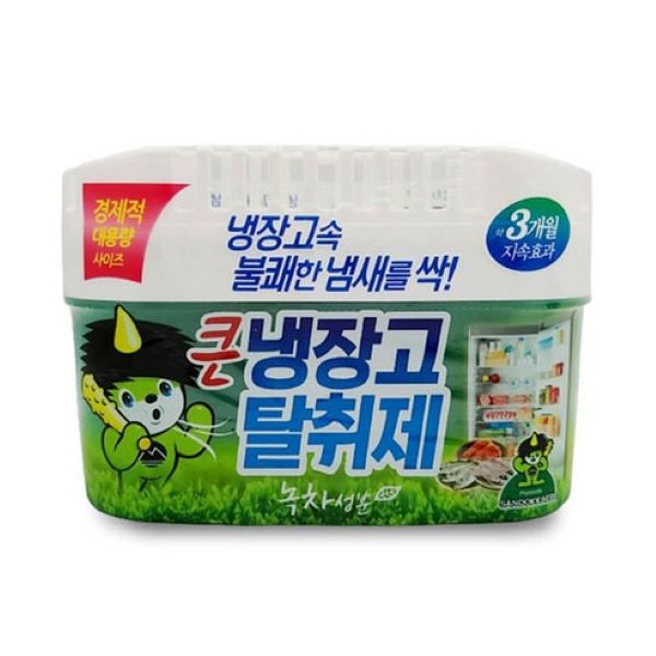 산도깨비 큰 냉장고 탈취제 본품 녹차 5,600원