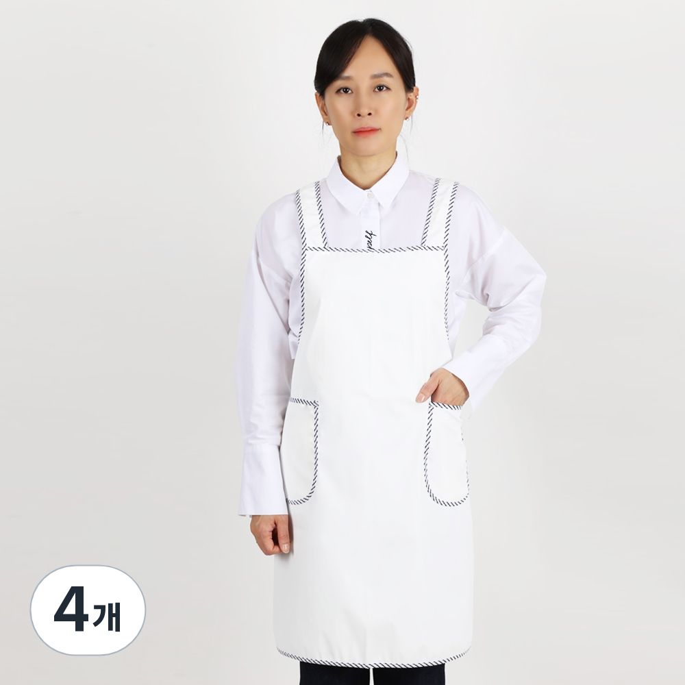 팀쿡 엣지 스트라이프 방수앞치마 68 x 75 cm 34,220원