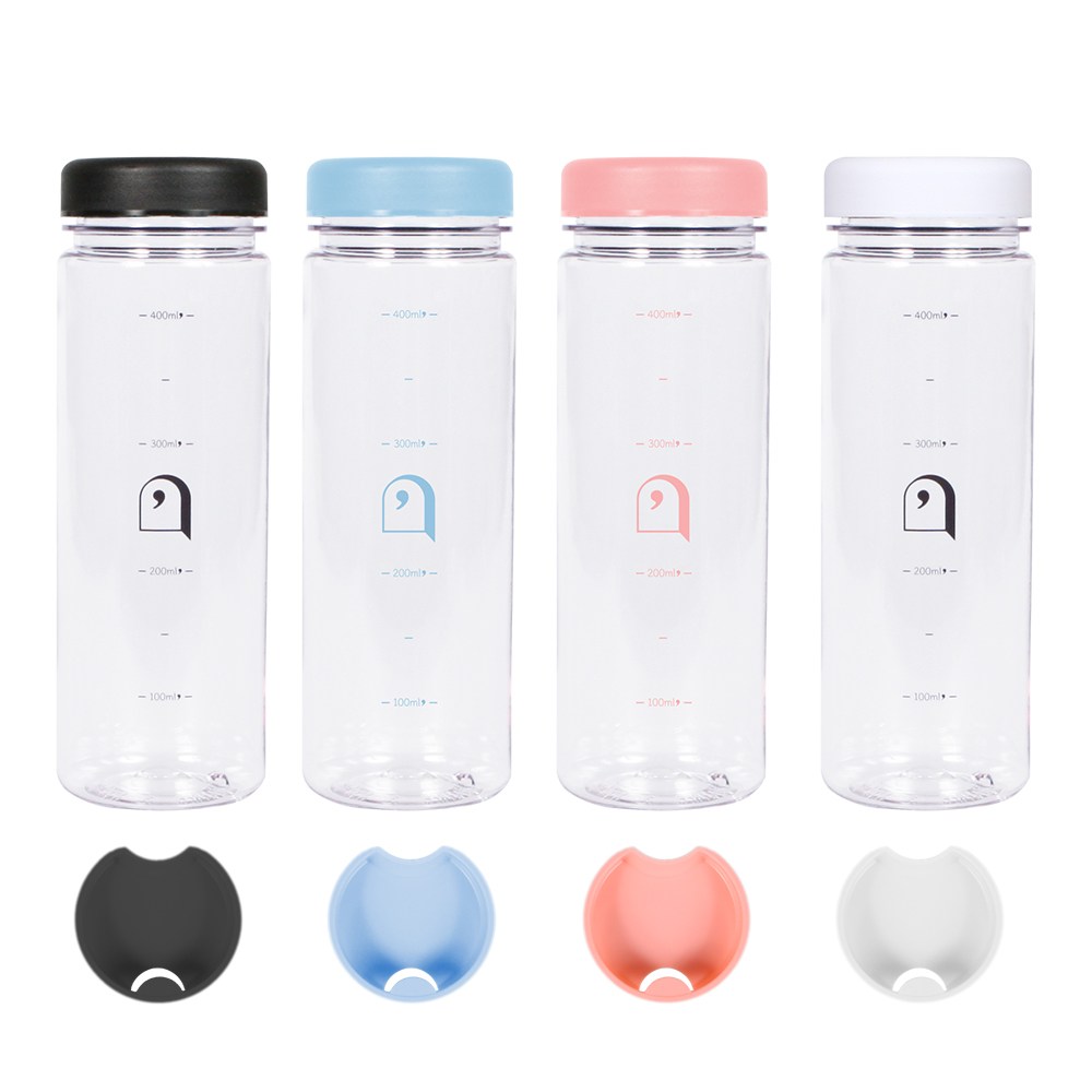 오늘의 쉼표 에코젠 보틀 생분해 바이오 플라스틱 물병 BPA FREE 뜨거운 음료 물 냉동 아이스 핫, 블랙, 500ml 5,500원