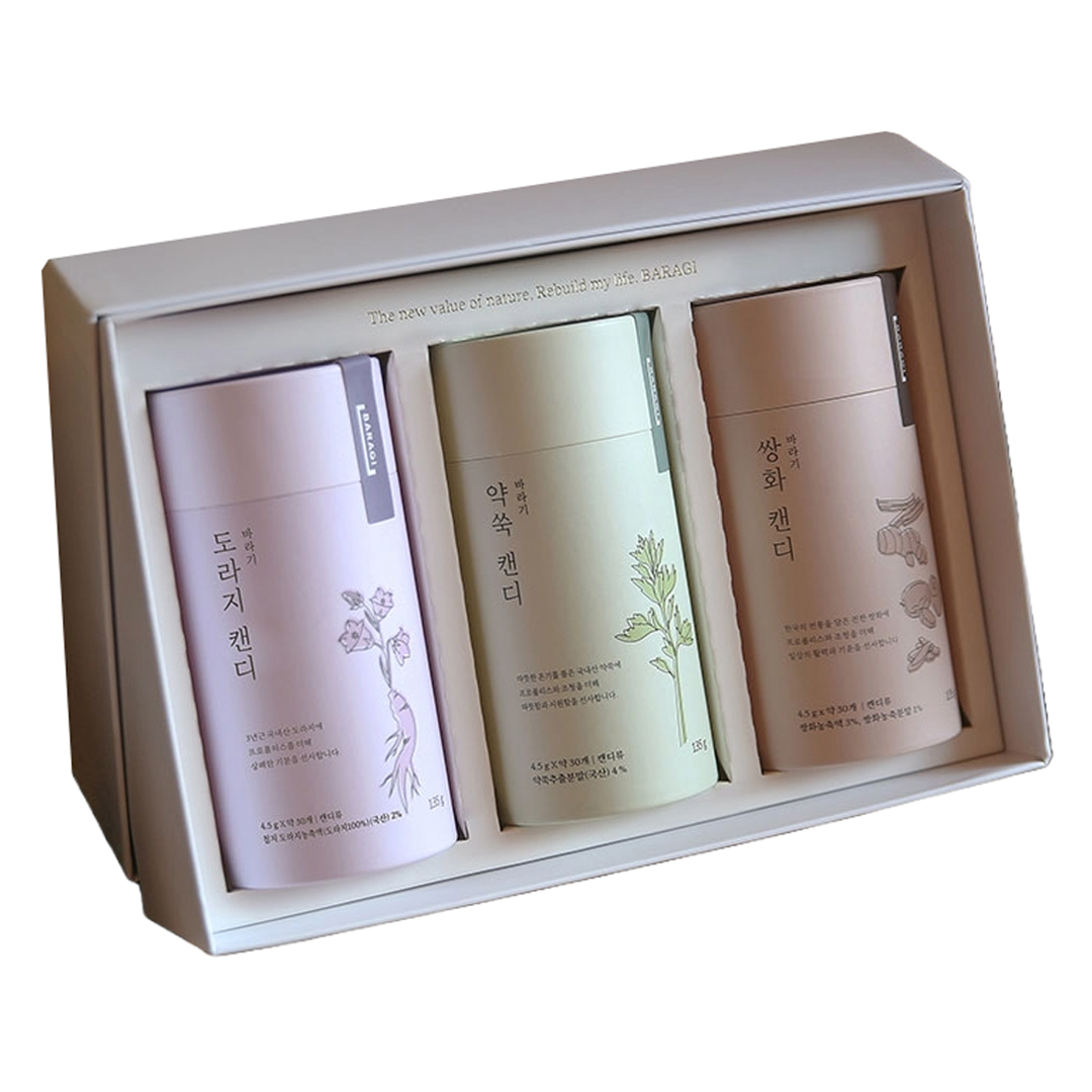 바라기 건강 캔디 선물세트, 1세트, 405g 30,600원