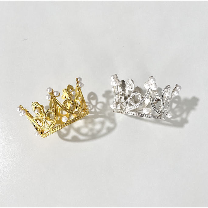 /국내배송/티아라 미니왕관 실버/골드 레터링 케이크소품 생일파티용품 10개/20개 대량구매 13,900원