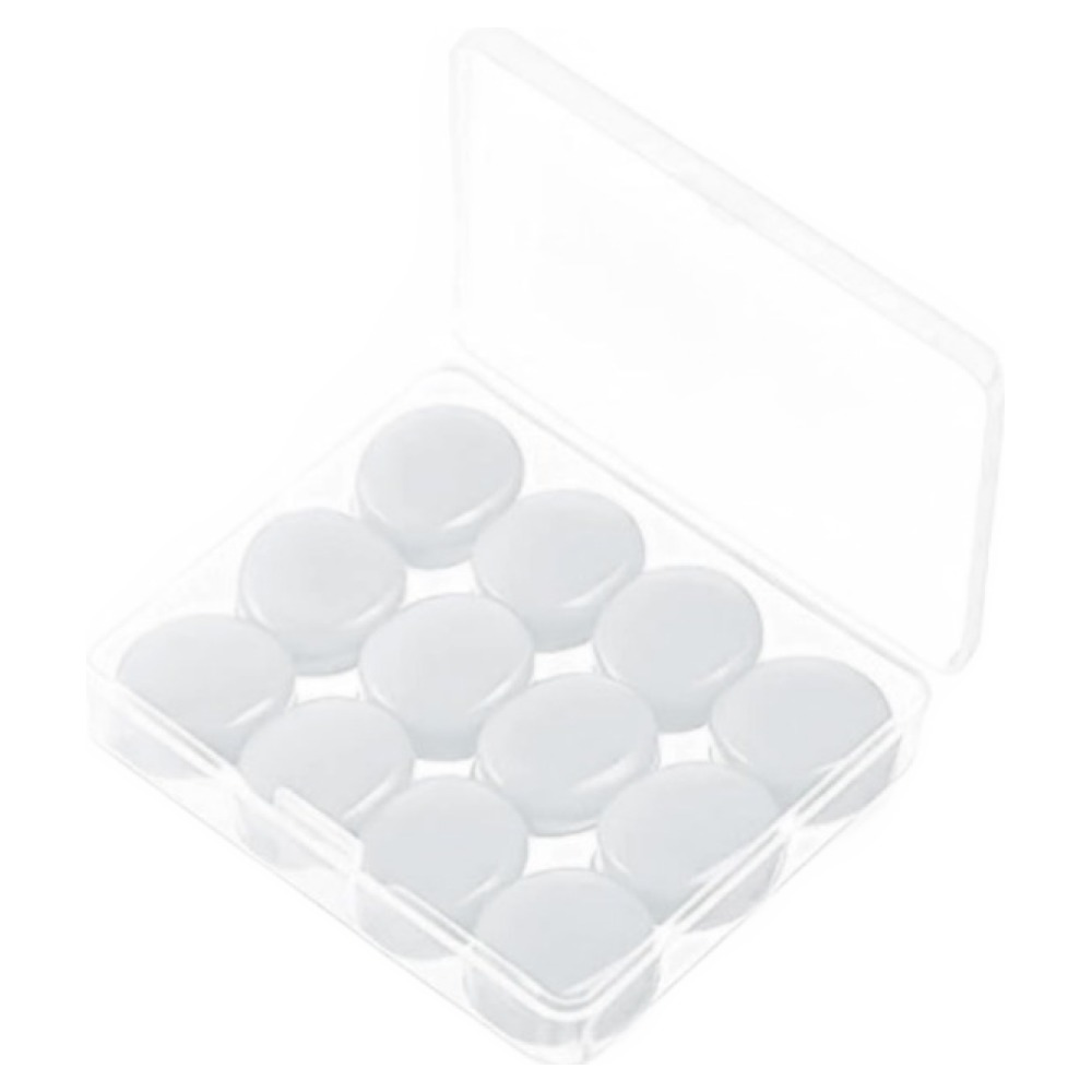 포근상점 안 아픈 실리콘 소음차단 방수 수면귀마개 수영 이어플러그 반투명, 1개, 12개입 8,640원