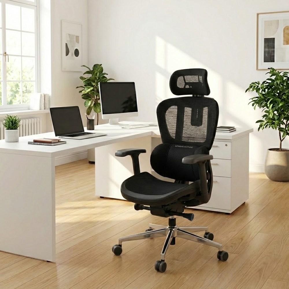 피치트렌디 S1000 국산 허리편한 사무실 학생 컴퓨터 메쉬 의자 335,000원