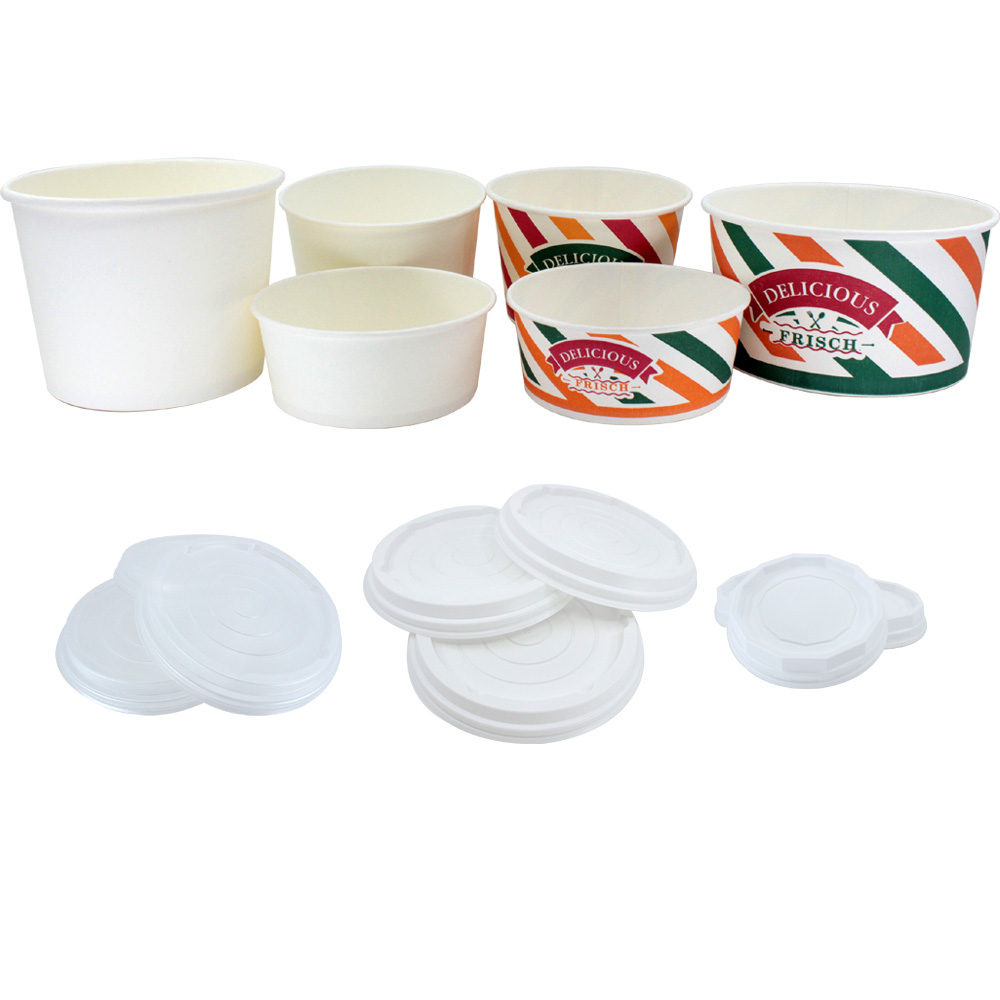 프리몰 종이용기 100개 모음 380cc 520cc 750cc 850cc 1000cc 종이용기뚜껑 라면용기 컵밥용기 강정용기 5,900원