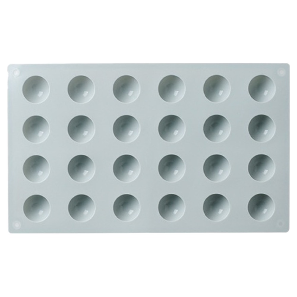 이홈베이킹 미니얼음틀 반구 실리콘몰드 24구 5,000원