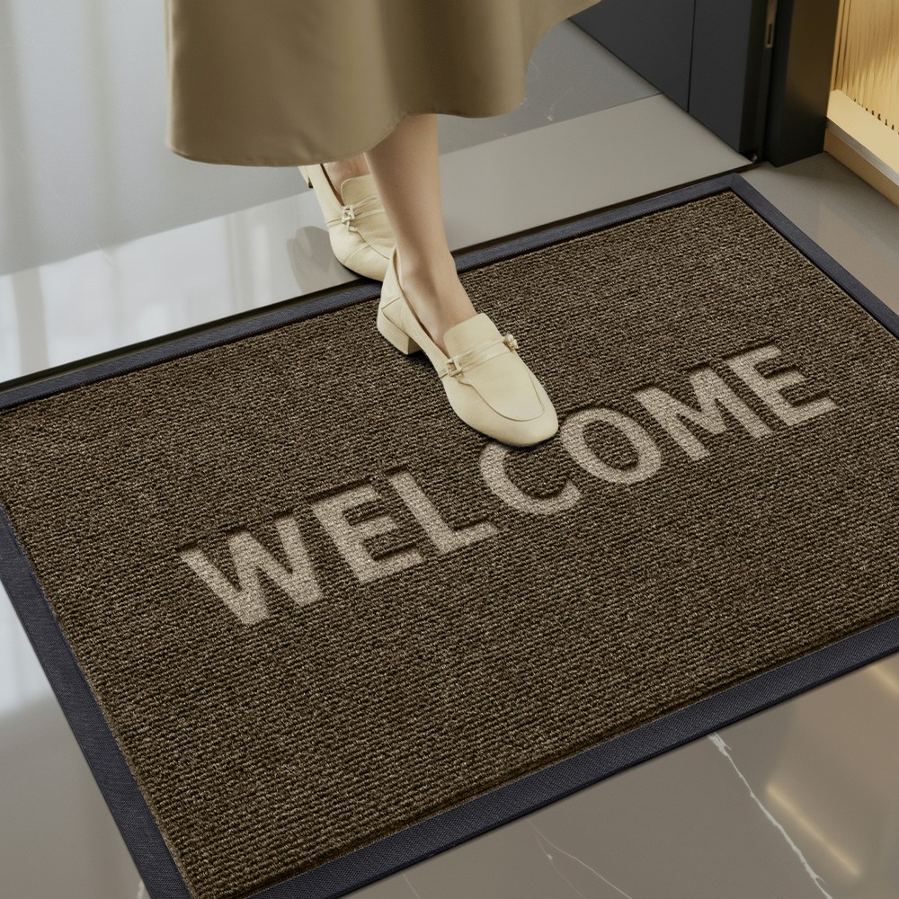 DEXI 1개 바닥 출입구 현관매트 웰컴 현관 미끄럼방지매트 그레이 현관 발매트 먼지 제거 논슬립 13,990원