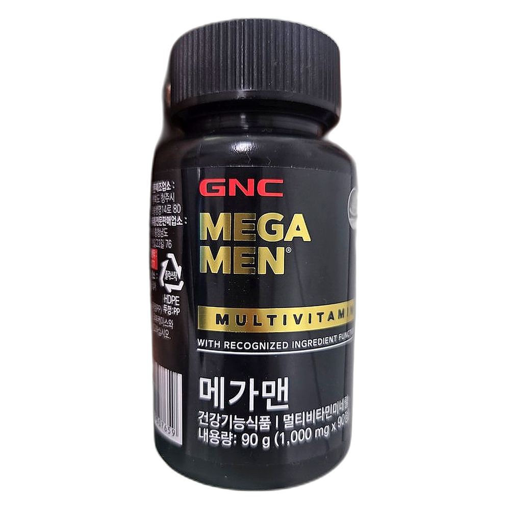 성인 남성 멀티비타민 17가지 비타민+미네랄 함유 남성 활력 에너지 면역력 강화 피로 회복 90g, 90정, 4개 154,900원