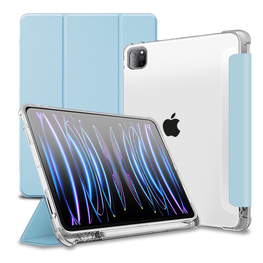 고부기 아이패드 스마트커버 애플펜슬 수납 클리어 매트 케이스, 1개 19,900원