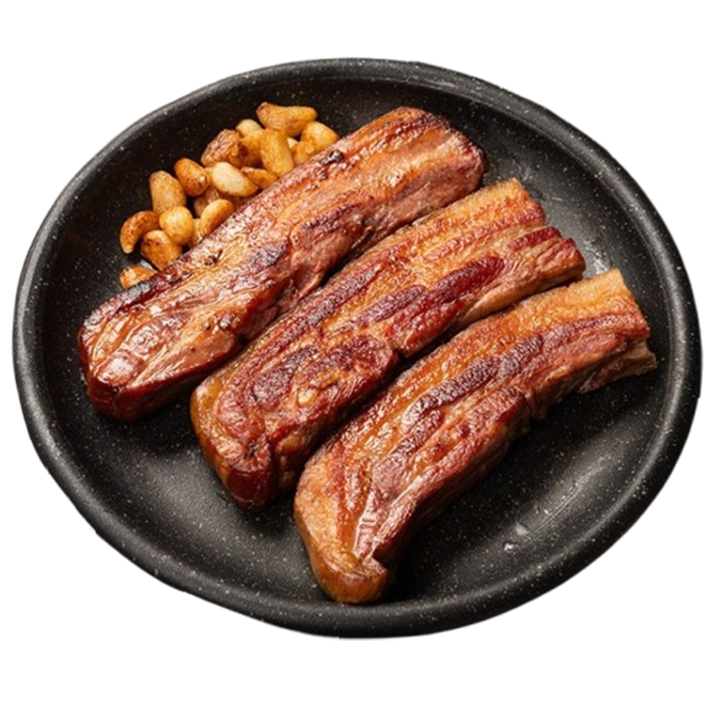 [억수로상회] 참나무장작으로 훈연한 훈제 삼겹살 12,400원