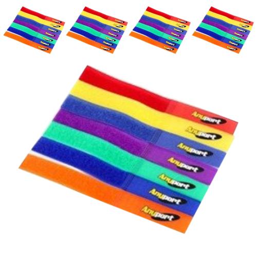 애니포트 찍찍이 테이프 7색 케이블타이, 5세트 5,780원