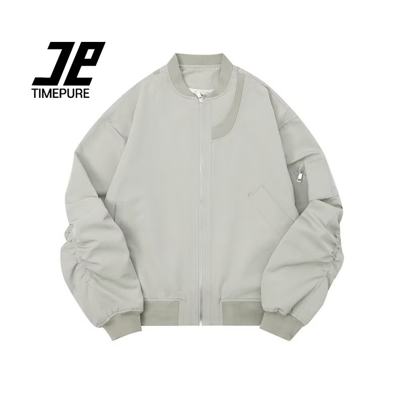 TIMEPURE 봄가을 빈티지 점퍼 자켓 캐주얼 야구 스타일 재킷 35,990원