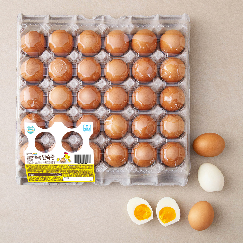 곰곰 촉촉 반숙란 (냉장) 14,880원